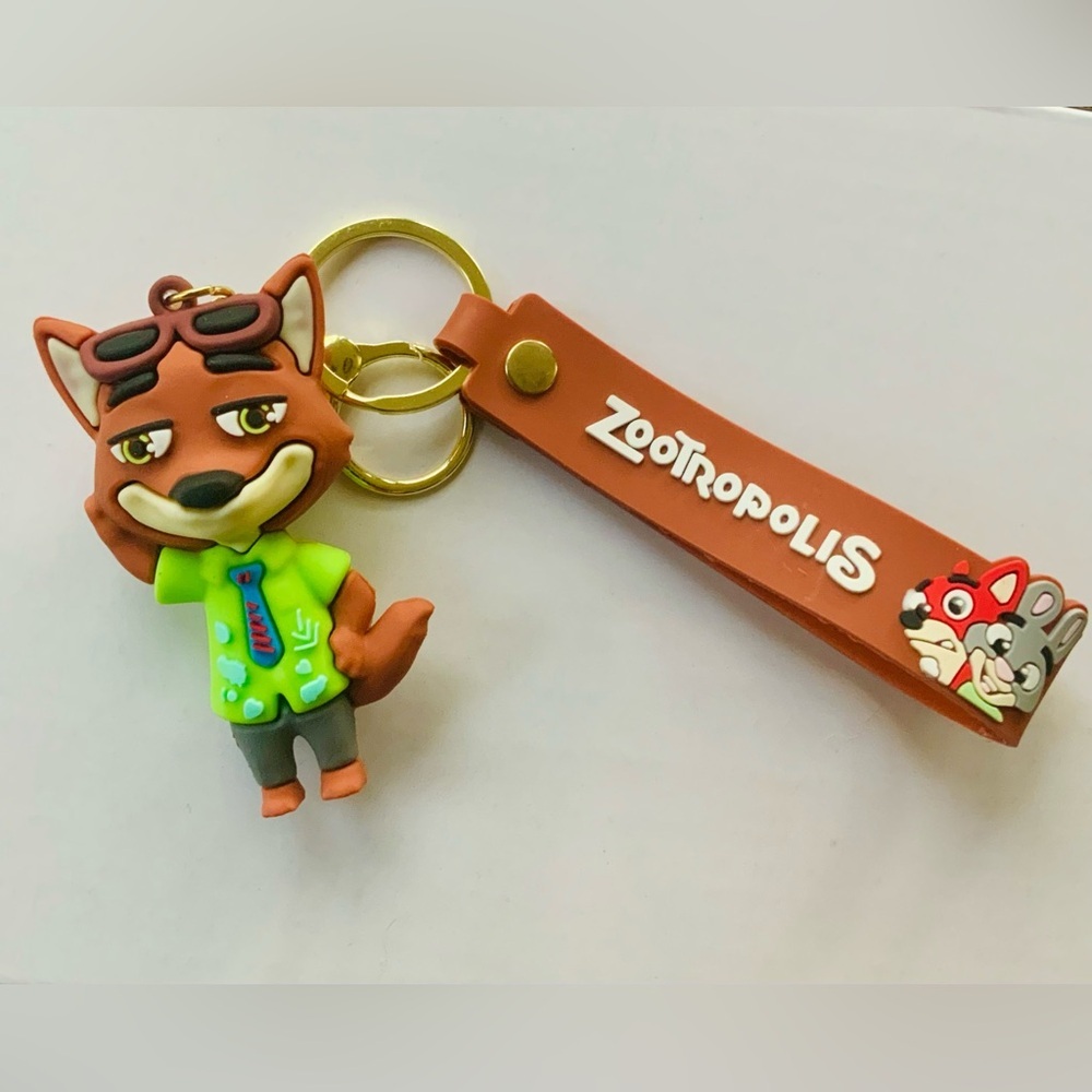 Kids Keychain Set - Pink and Brown - Picture 8 of 9